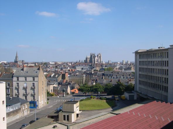  vue générale du quartier de la Cathédrale